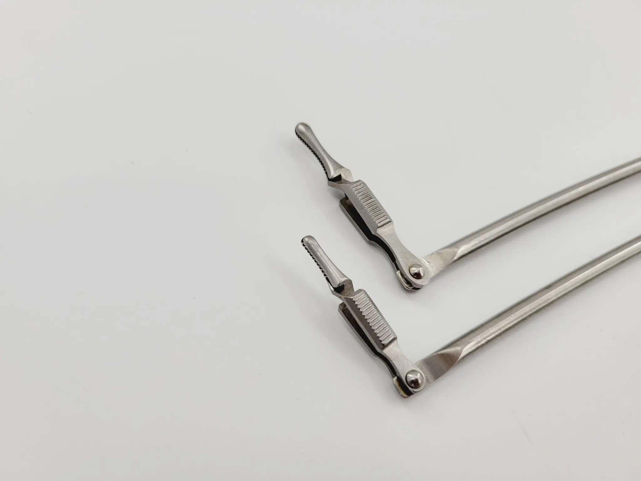 Scanlan 9009-14, 9009-24 Vascular Tunneler Grasping Forceps Set w/ Case 26" - Image 6