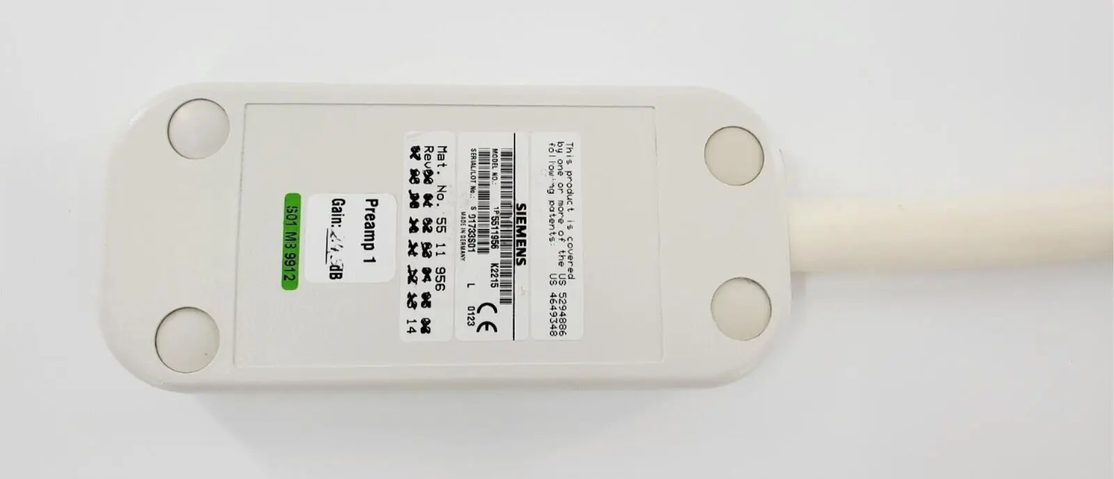 Siemens 5511956 1.5T PreAmp Flex Cable MRI - Image 4