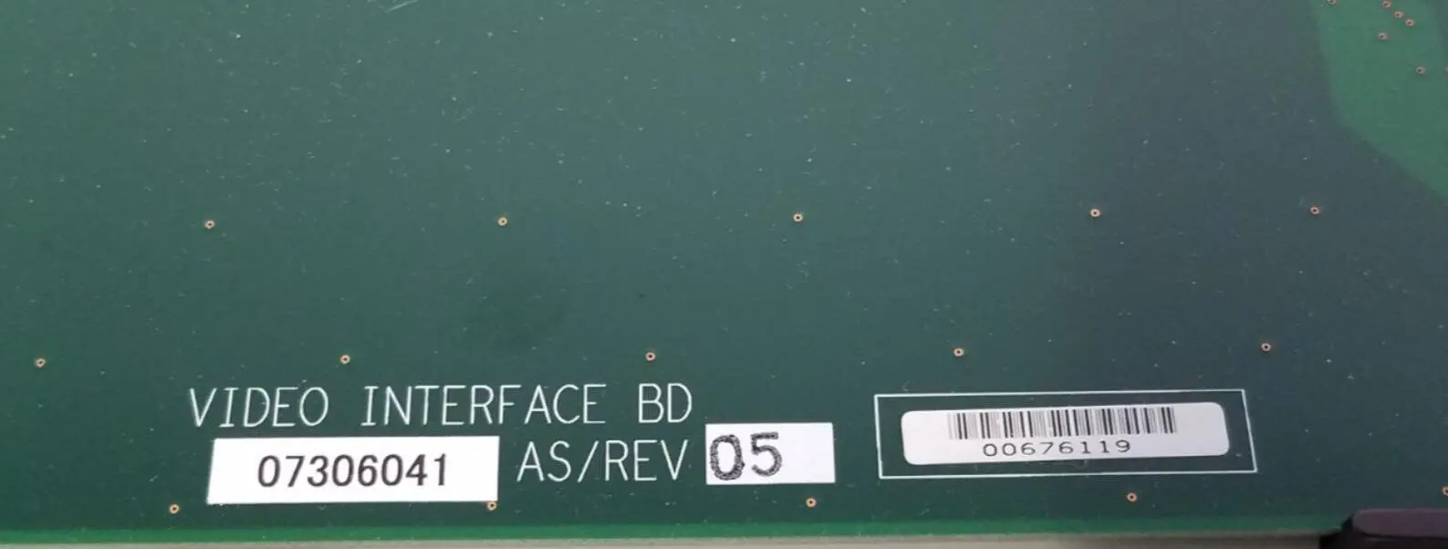 Siemens Acuson Antares P.E Ultrasound Video Interface Board 07306041 Rev 5 - Image 4