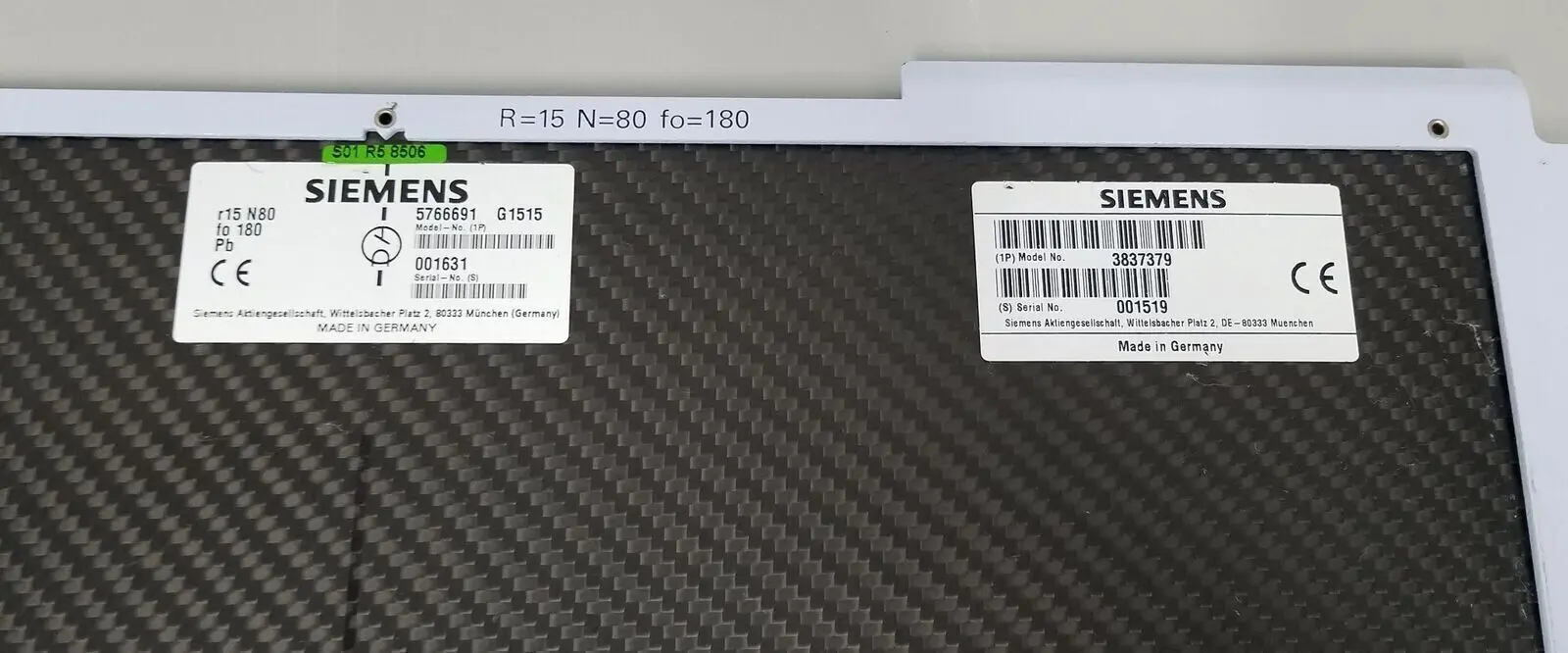Siemens Multix DR Rad Room X-Ray Grid 5766691 / 3837379 - Image 4
