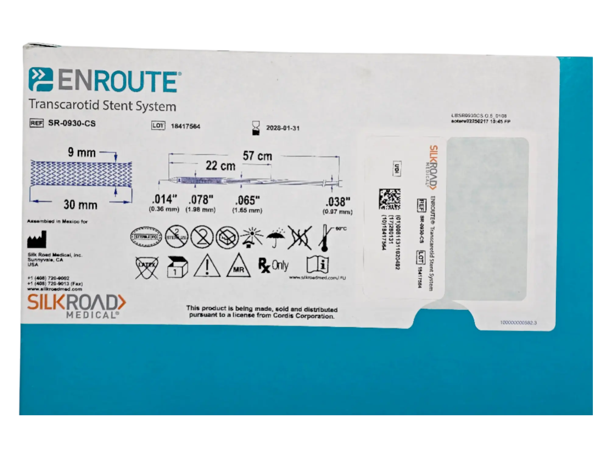 Silk Road Medical SR-0930-CS Transcarotid Stent System - Image 2