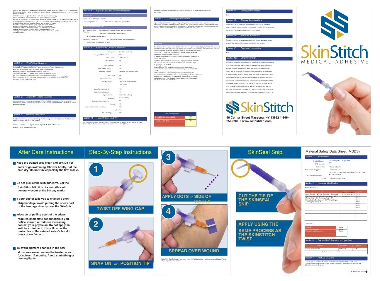 SkinStitch Wound Closure .5 ml - 1 Twist Applicator Unit w/ 1 Tip - Image 3