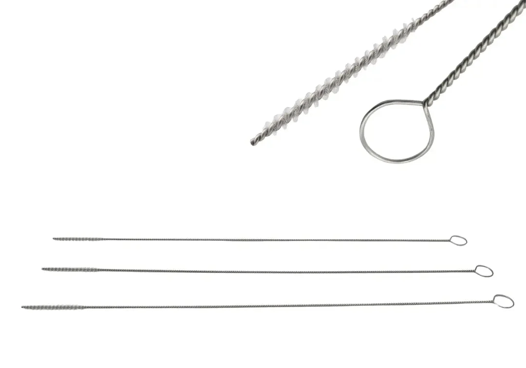 Sklar 10-1362 Cannula Brush 18" 5mm Pack of 3 Surgical Cleaning Instrument