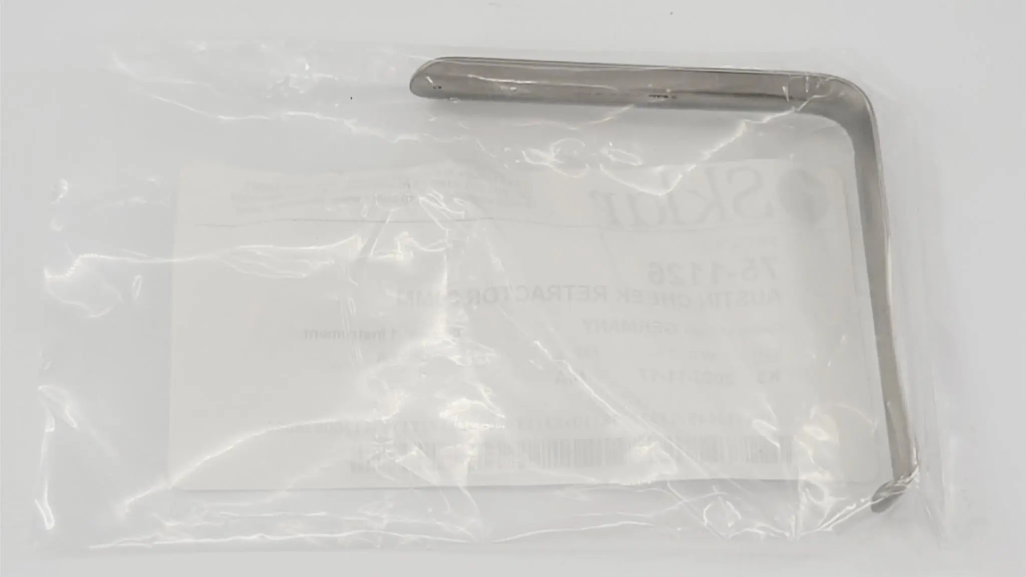 Sklar 75-1126 Austin Cheek Retractor 80mm Angled 90° 3-1/8" - Image 2