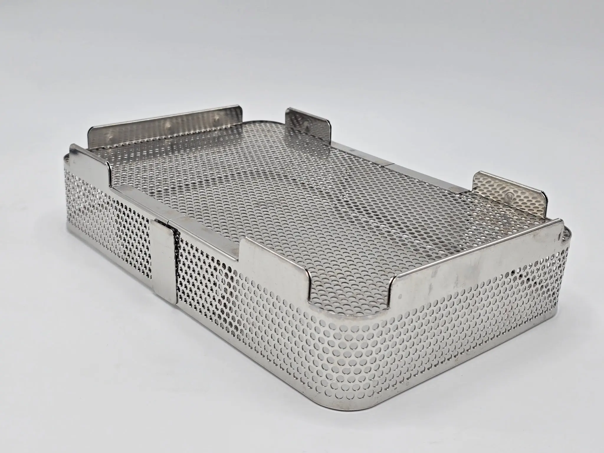 Small Rectangular Stainless Steel Surgical Sterilization Tray 11 x 7 x 2 - Image 6