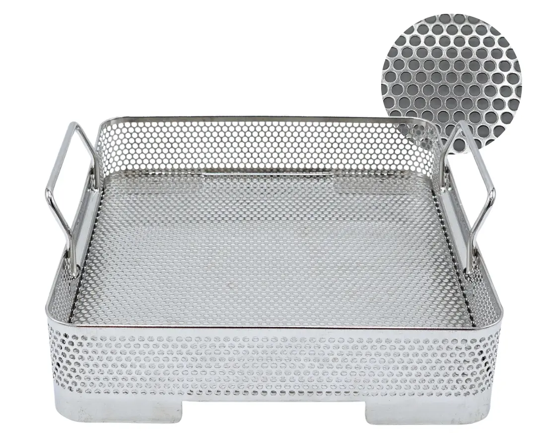 small surgical sterilization basket Sterilization Basket 10.5 x 9 x 2.5