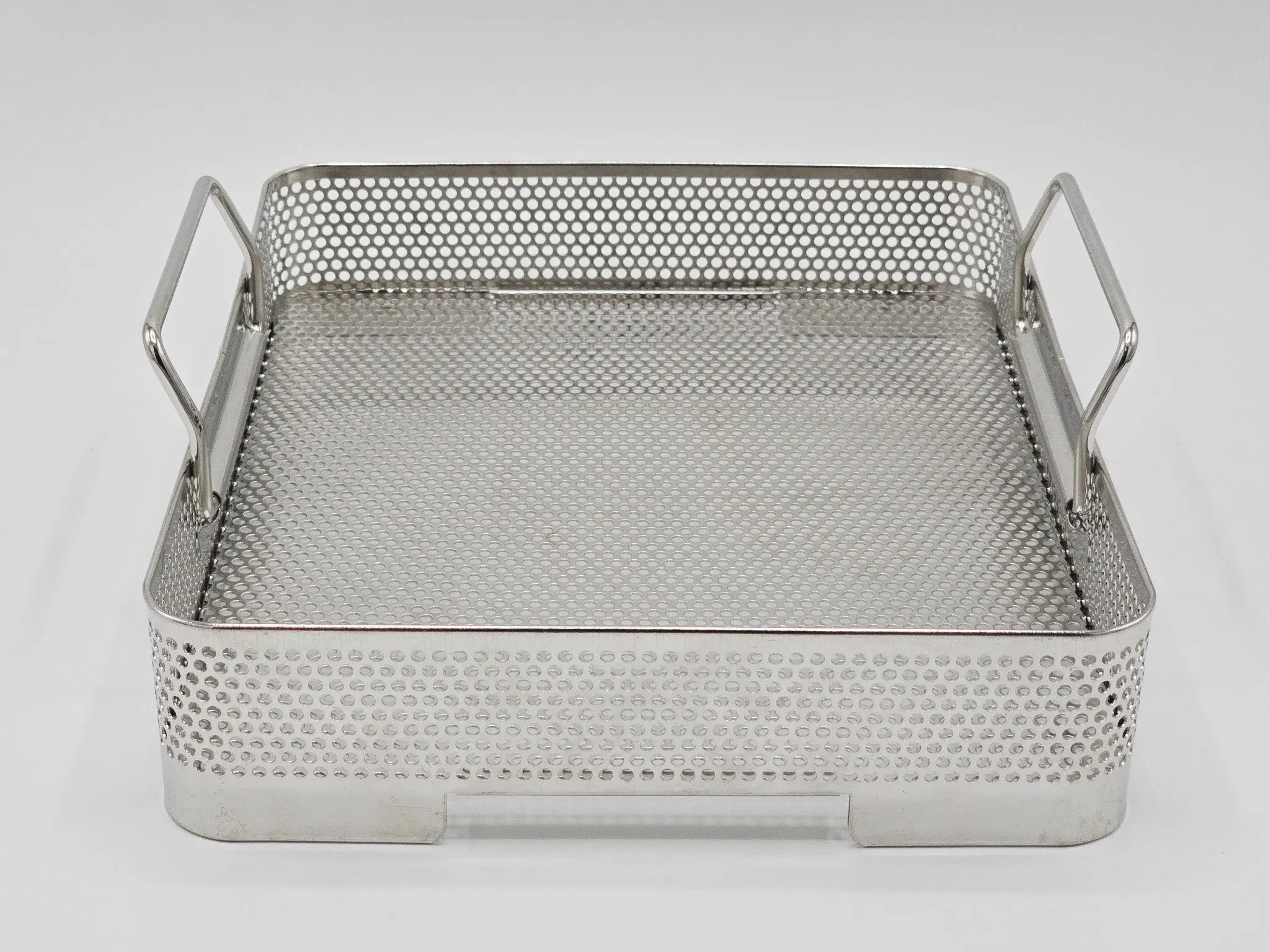small surgical sterilization basket Sterilization Basket 10.5 x 9 x 2.5 - Image 2