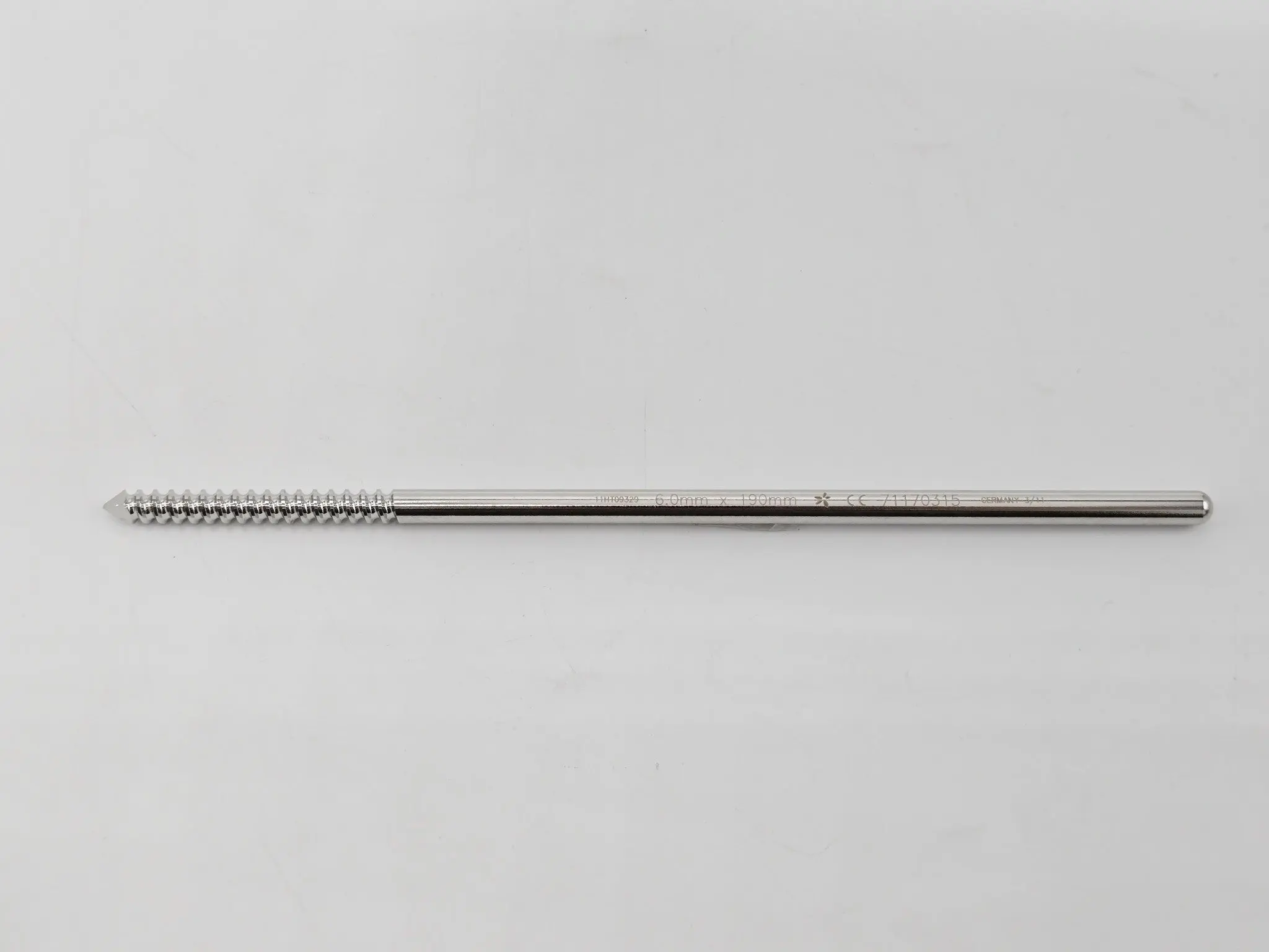 Smith & Nephew 71170315 Diamond Point Rod 6.0mm x 190mm - Image 3