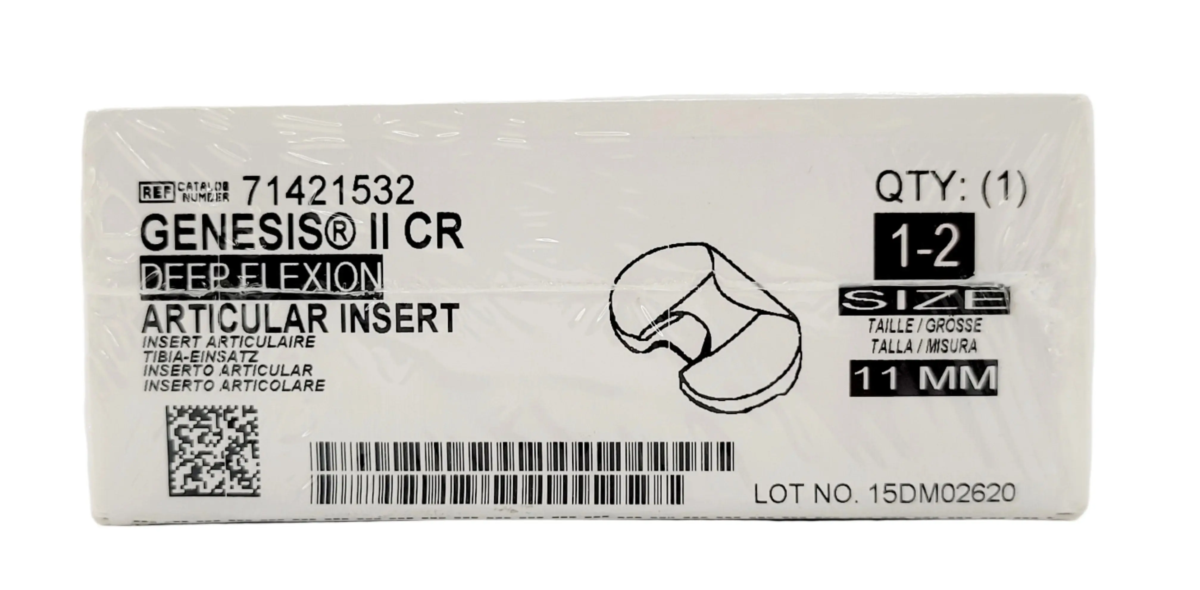 Smith & Nephew, Inc. 71421532 Uncoated knee tibia prosthesis, polyethylene