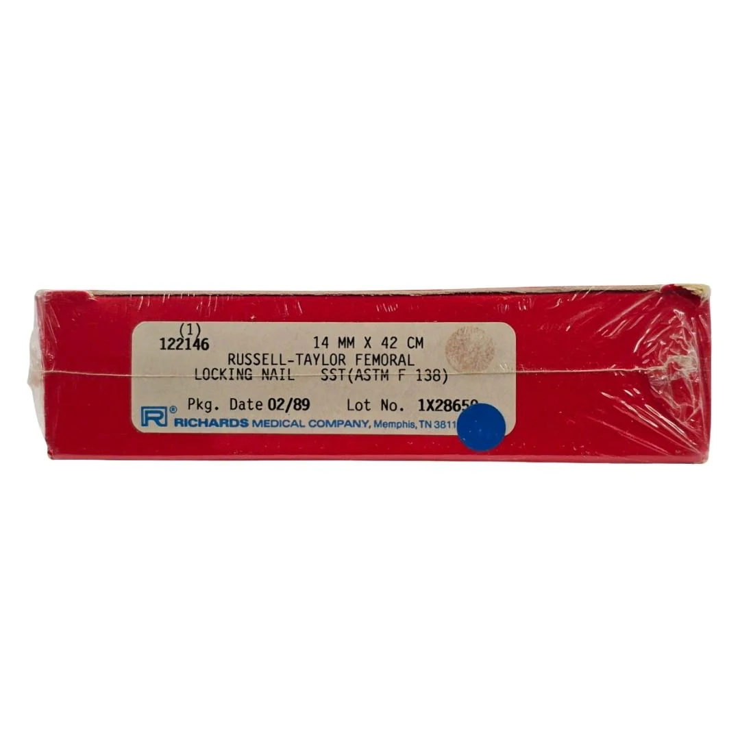 Smith & Nephew Richards 122146 Russell-Taylor Femoral Locking Nail 14mm x 42cm BX/1