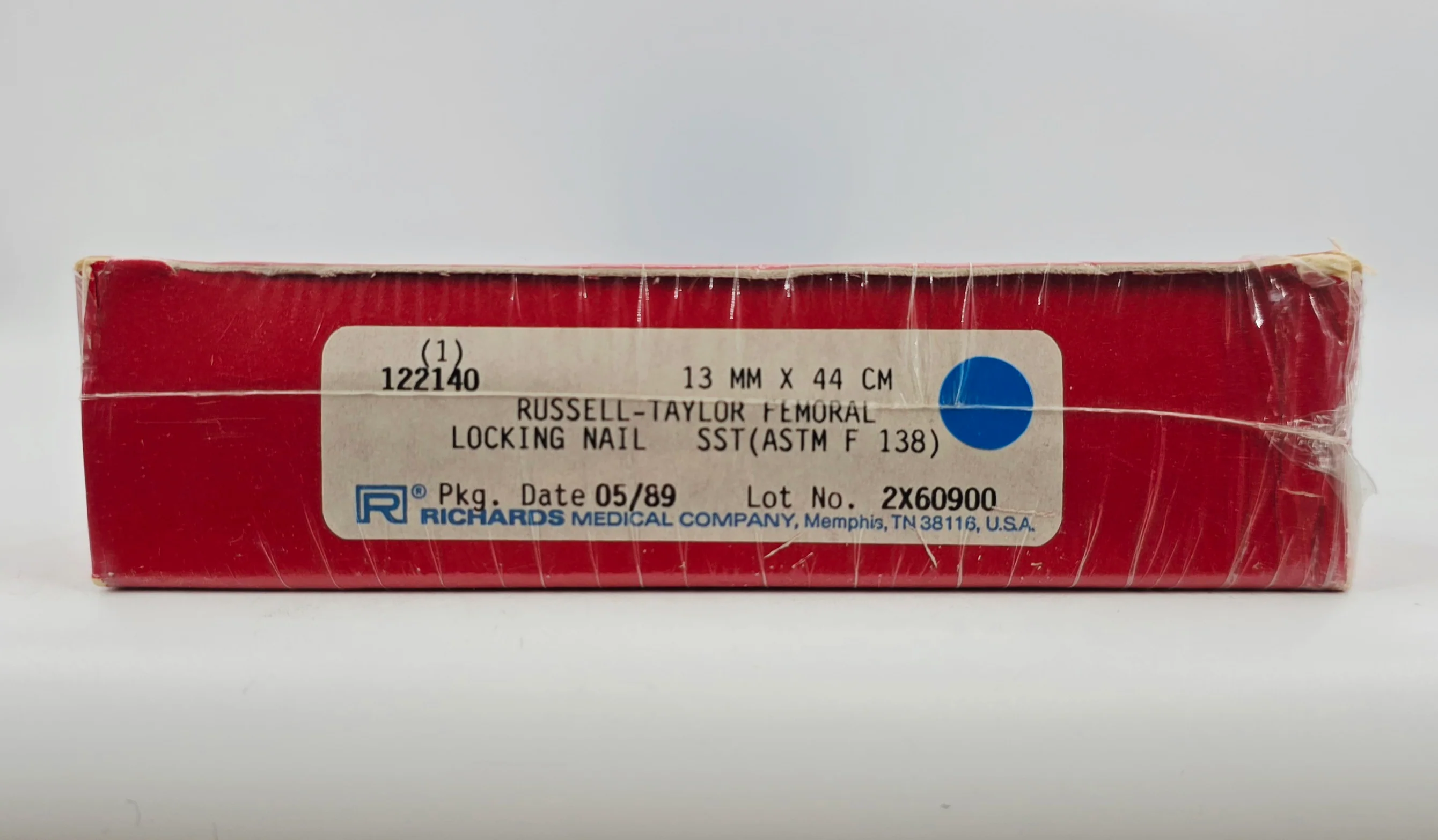Smith & Nephew Richards 122140 Russell-Taylor Femoral Locking Nail 13mm x 44cm BX/1 - Image 2
