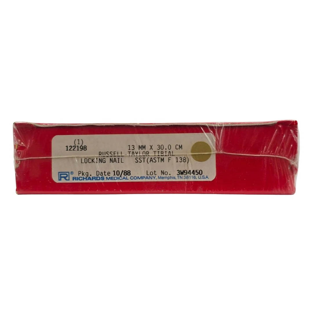 Smith & Nephew Richards 122198 Russell-Taylor Tibial Locking Nail 13mm x 30.0cm BX/1