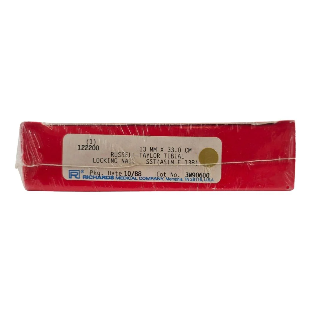 Smith & Nephew Richards 122200 Russell-Taylor Tibial Locking Nail 13mm x 33.0cm BX/1
