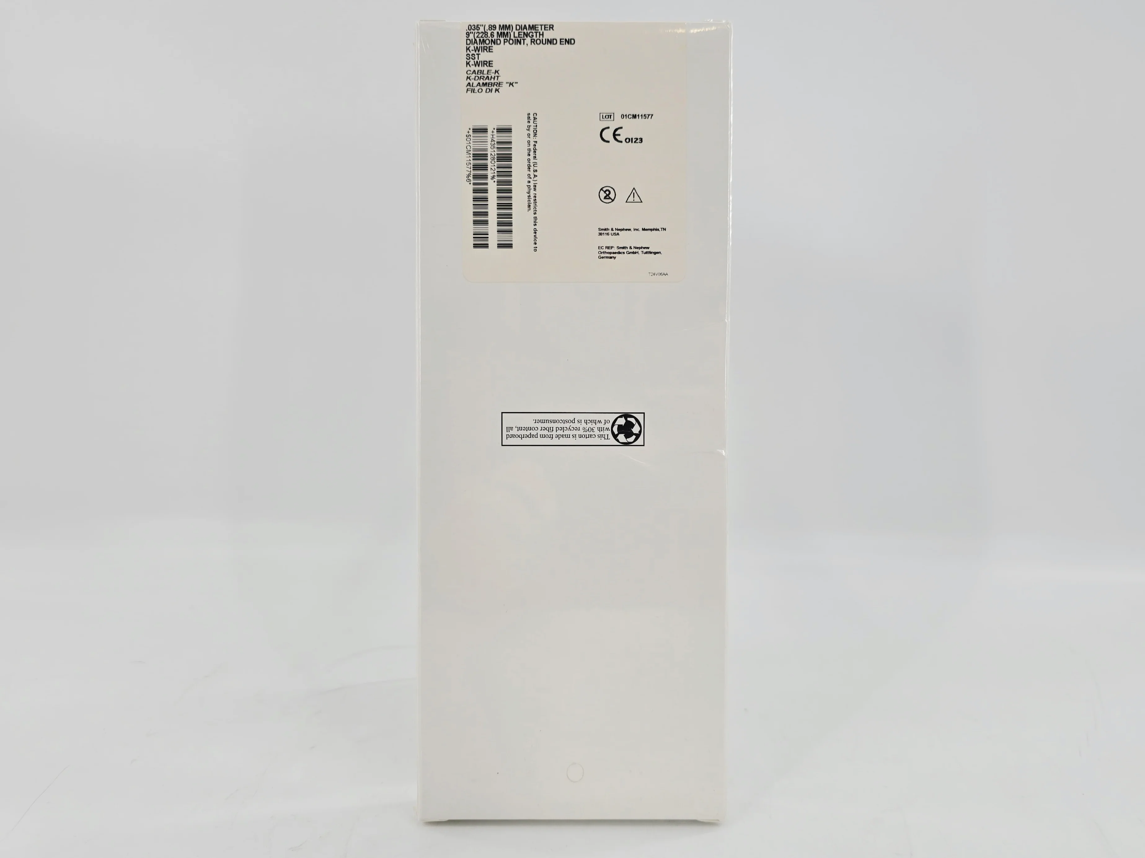 Smith & Nephew Richards 128012 Kirschner K-Wire Diamond Point .035" x 9" BX/6 - Image 3