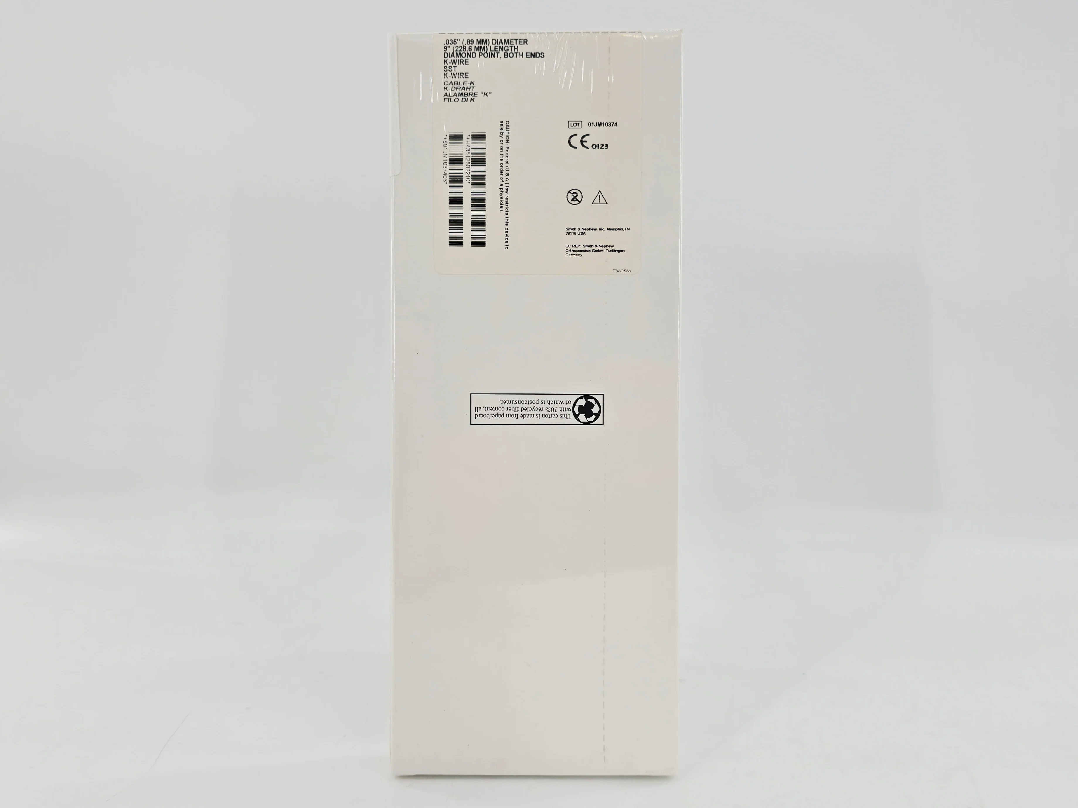 Smith & Nephew Richards 128022 Kirschner K-Wire Diamond Point Both Ends .035" x 9" BX/6 - Image 3
