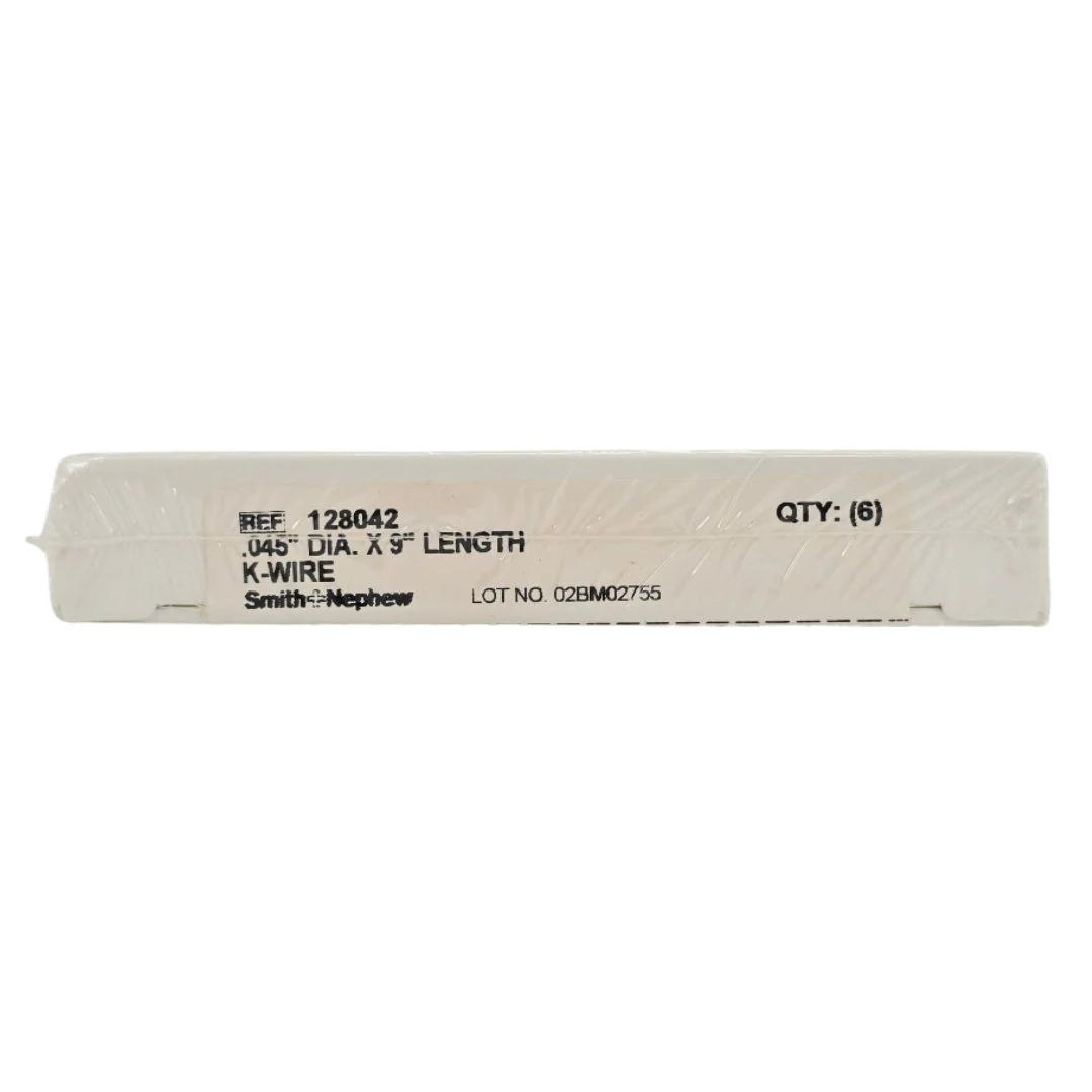 Smith & Nephew Richards 128042 Kirschner K-Wire Diamond Point .045" x 9" BX/6