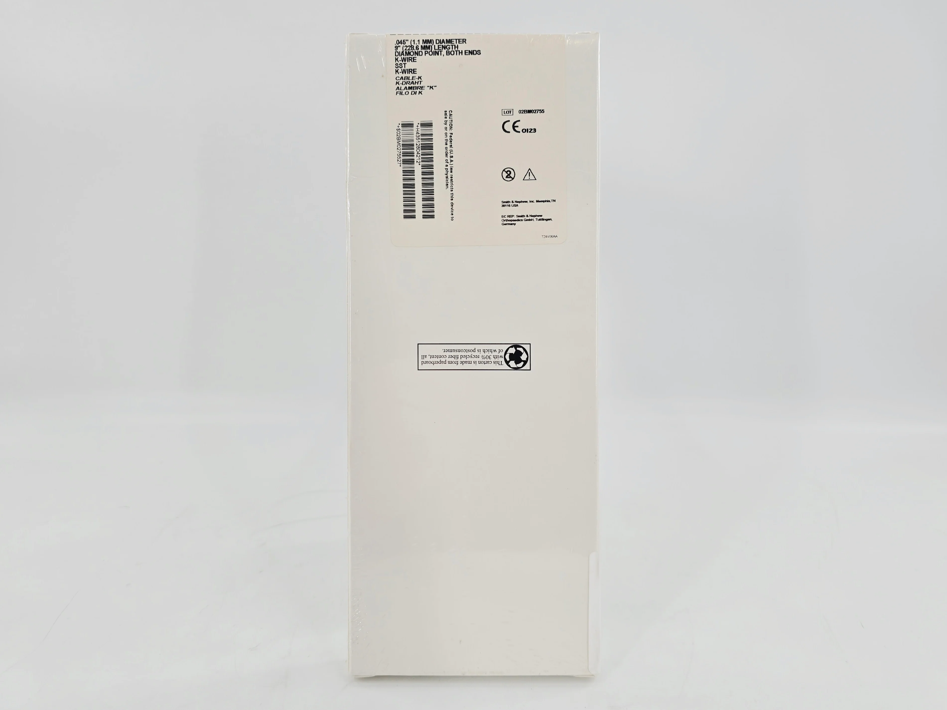 Smith & Nephew Richards 128197 Pediatric Guide Wire .062" x 6" BX/6 - Image 3