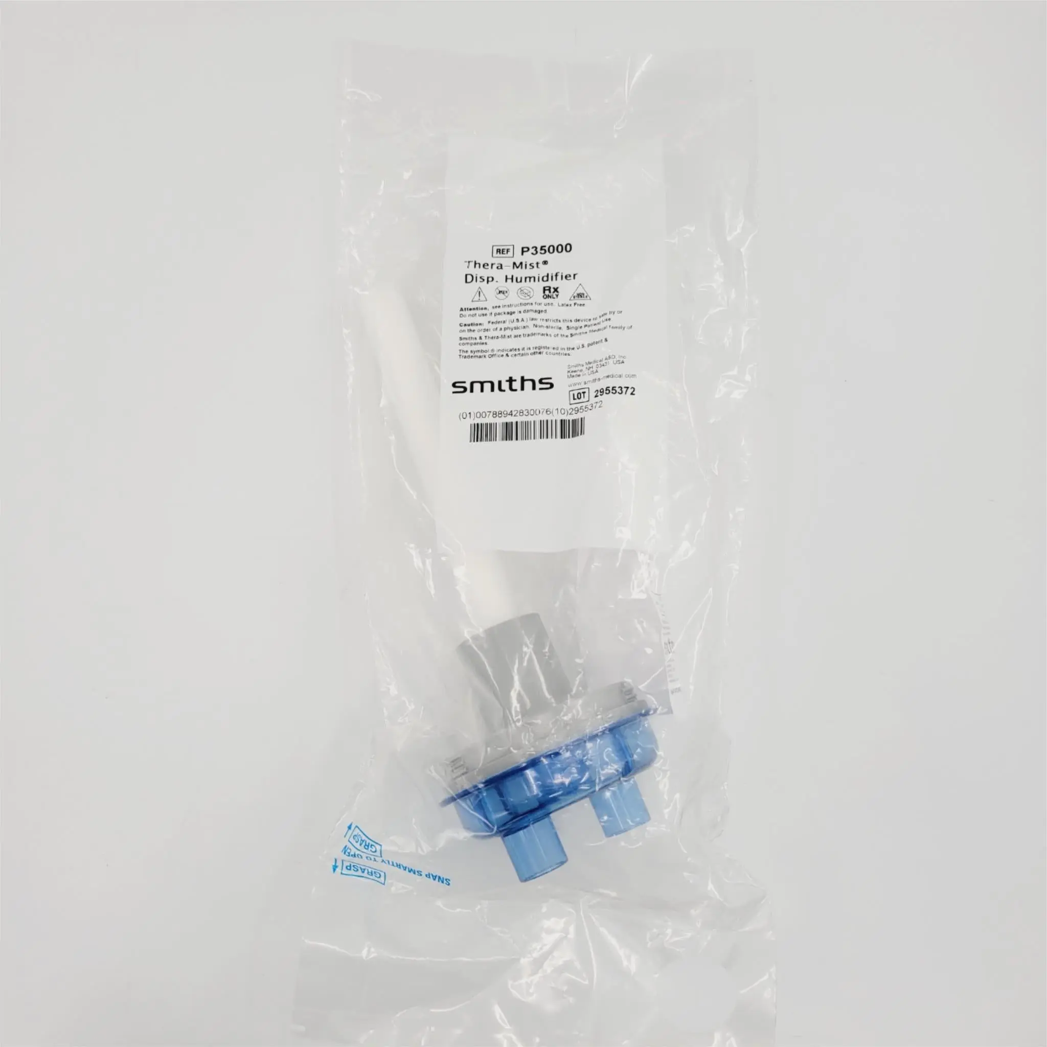Smiths Medical P35000 TheraMist Disp. Humidifier Box of 15 - Image 2