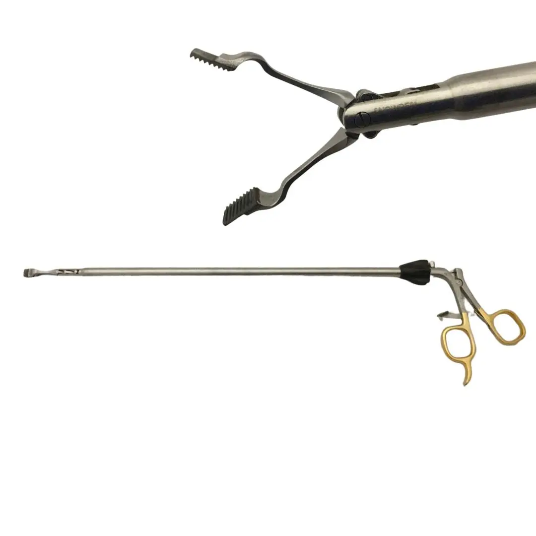 Snowden-Pencer 90-3020 Diamond Jaw Double-Action Paddle Babcock Grasper 18-1/4"