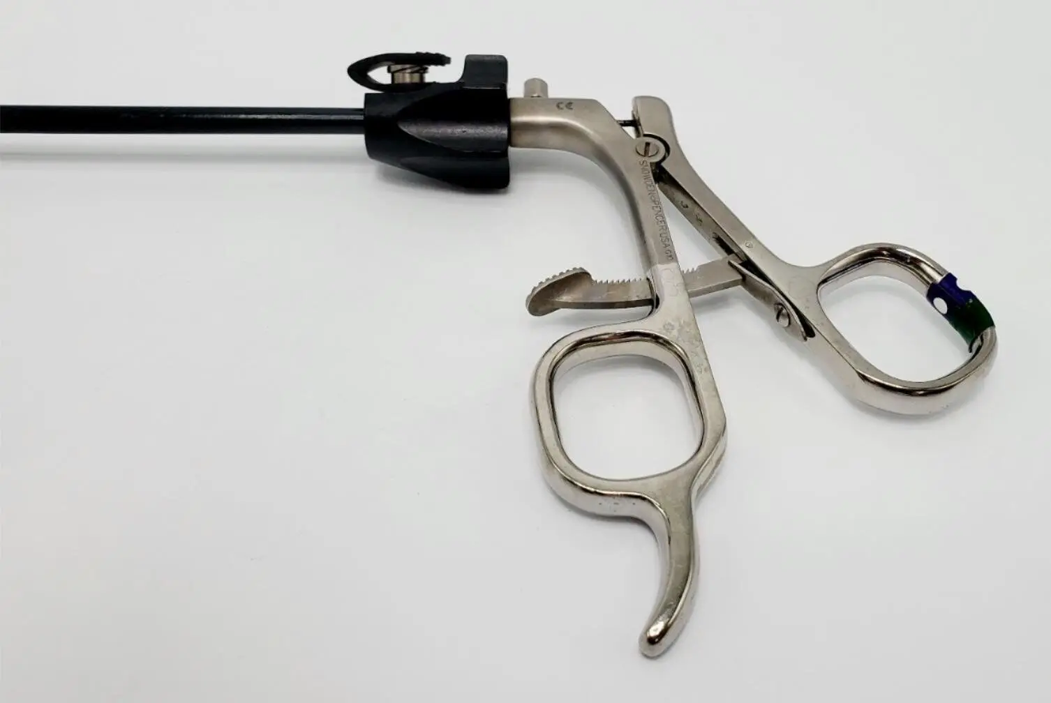 Snowden-Pencer SP90-3022 Crocodile Grasping Forceps 5mm Contoured Jaw 16-3/4" - Image 4