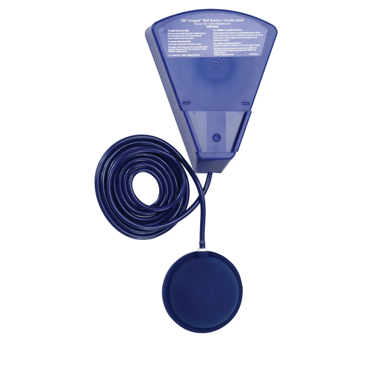 SOLVENTUM 9201 AVAGARD SURGICAL & HEALTHCARE PERSONNEL HAND ANTISEPTIC Accessories: Wall Bracket & Foot Pump