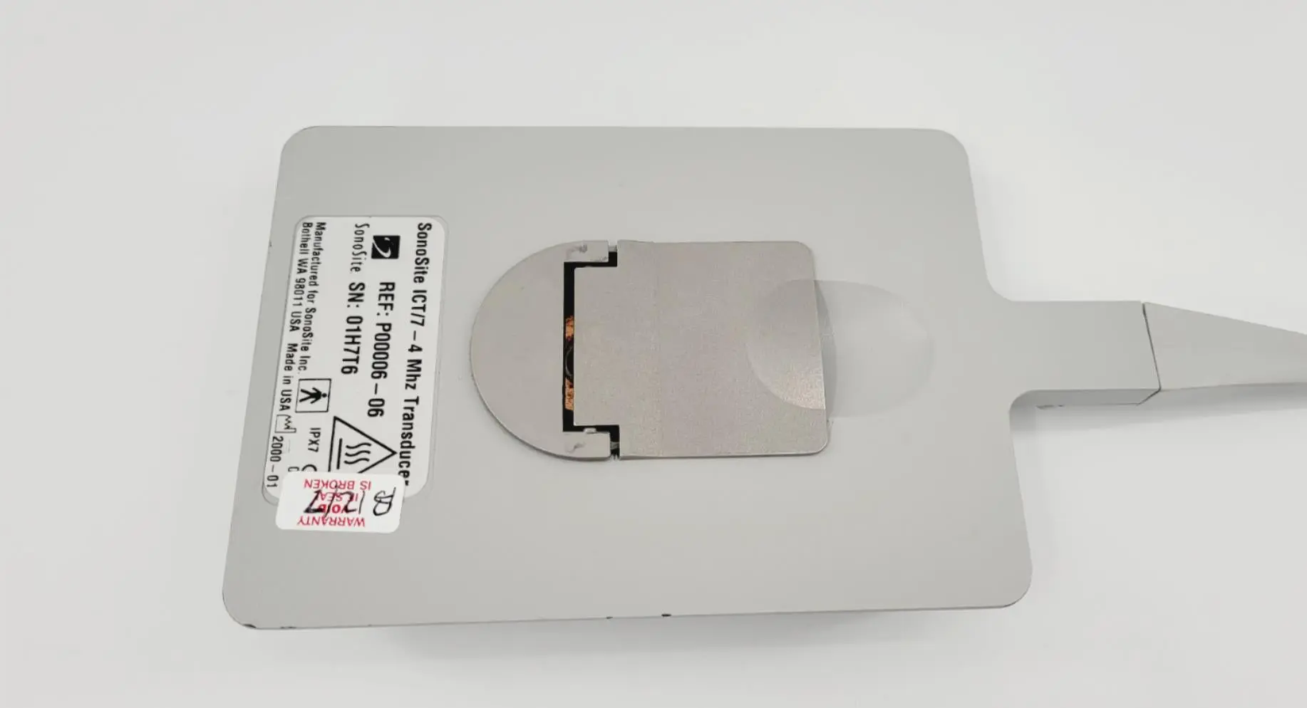 SonoSite P00006-06 ICT/7-4 MHz Ultrasound Transducer AS IS - Image 3