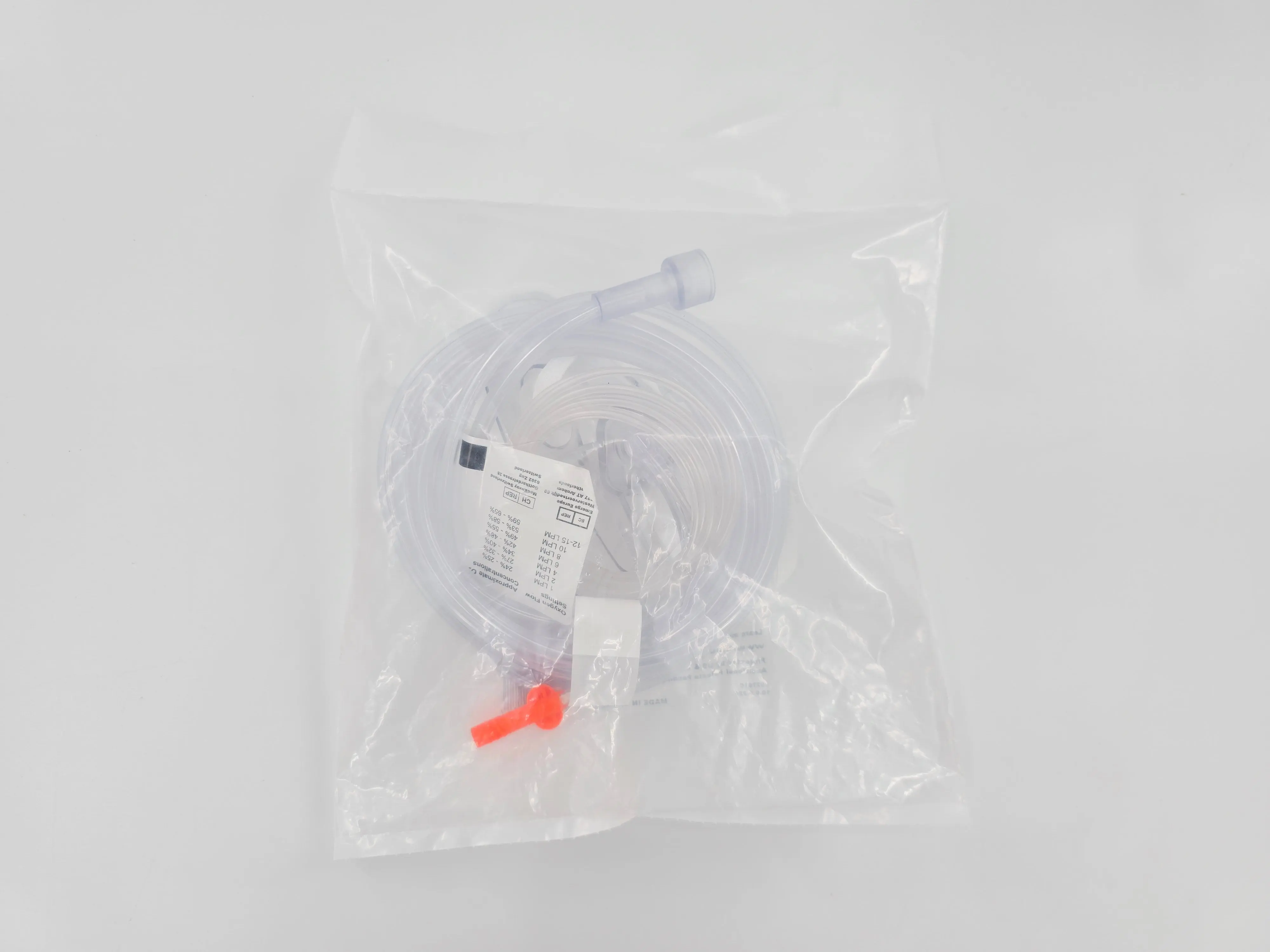 Southmedic OM-2125-MDT OxyMask O2/ EtCO2 Adult Mask w/ Microstream Connector - Image 3