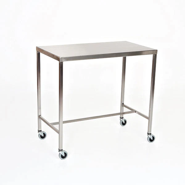 AcralMed TBL510H to 519H/551H Stainless Steel Instrument Table with H-Brace