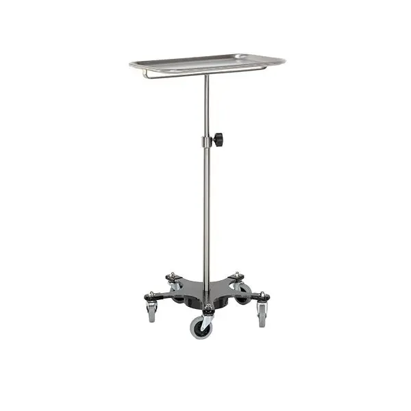 AcralMed MYS710/711 SS Mayo Stand on Space Saving Base