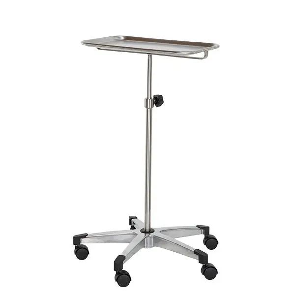 AcralMed MYS705/706 SS Mayo Stand on Aluminum Base