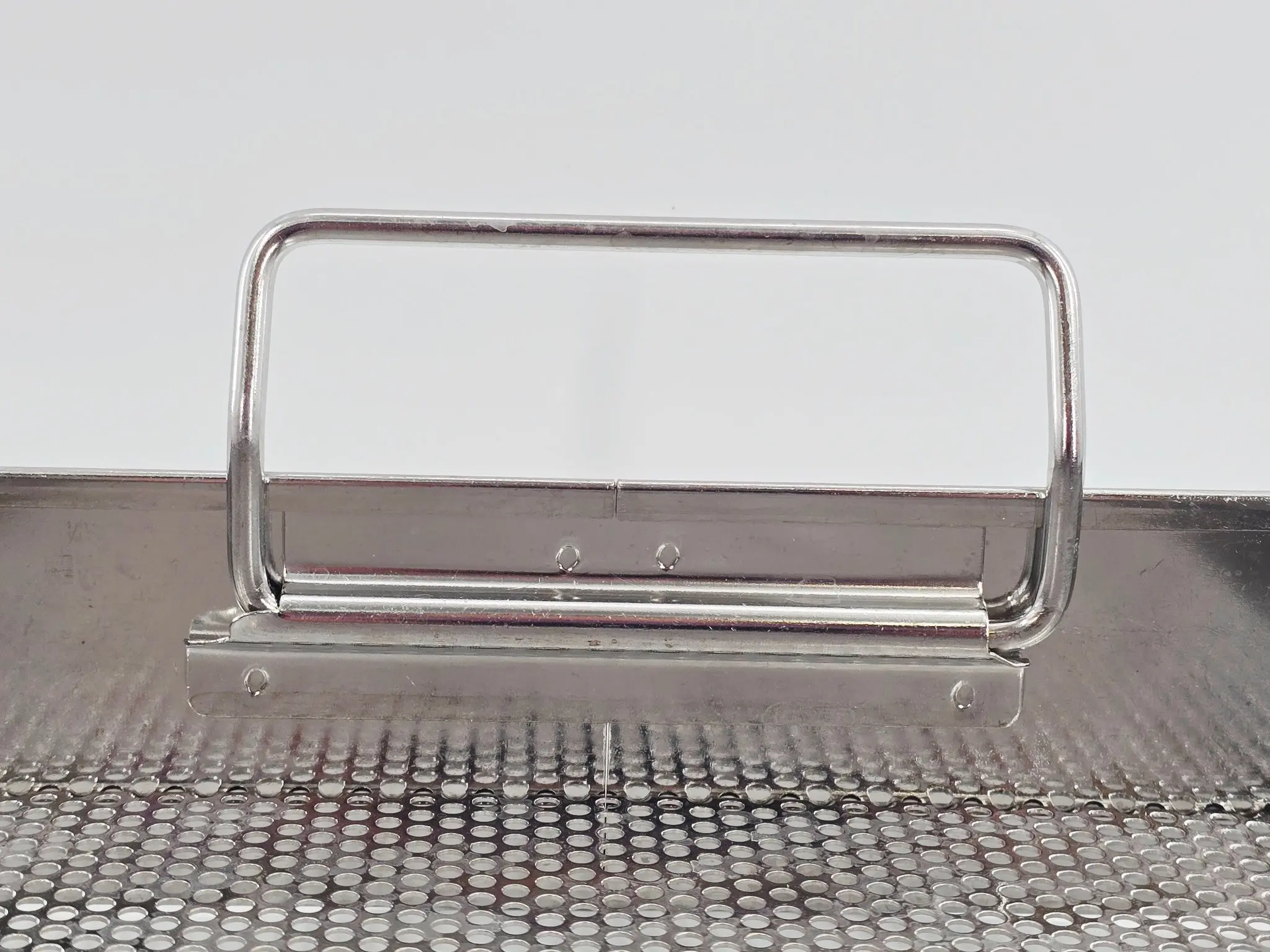 Stainless Steel Surgical Sterilization Tray Basket 20 X 10 X 2 with Handles - Image 3