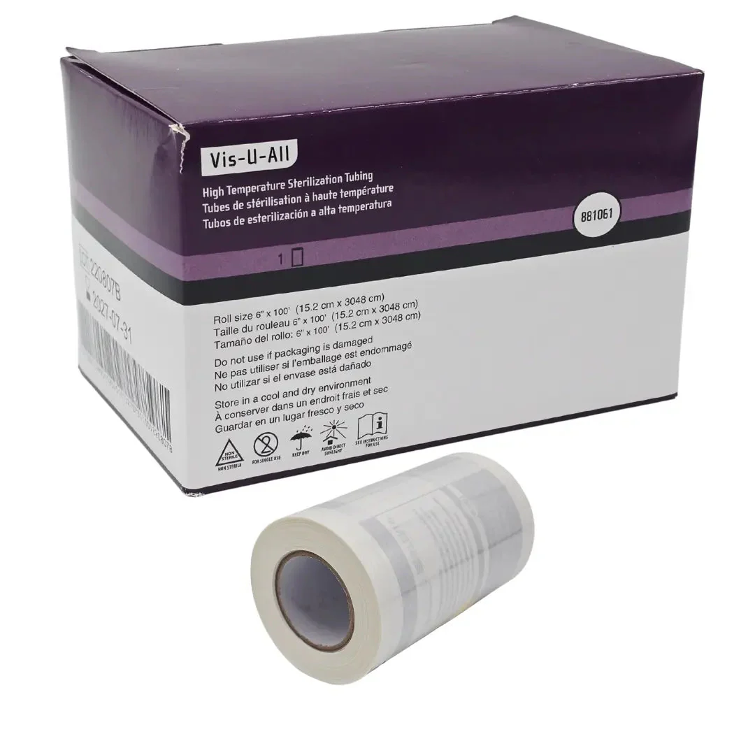 Steris 881061 Vis-U-All High Temp Sterilization Tubing 15.2cm x 3048cm
