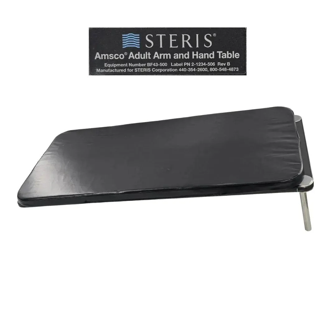Steris Amsco Adult Arm and Hand Table w/ Pad BF435