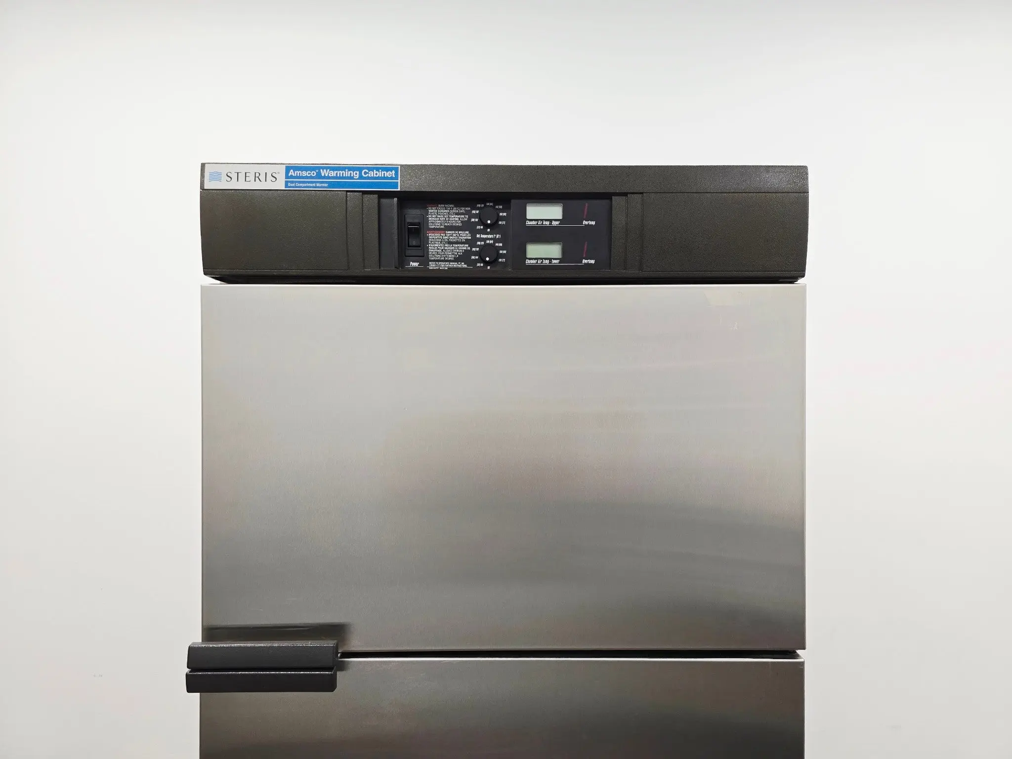 Steris QDJ04 Amsco Warming Cabinet Dual Compartment Warmer Solid Steel Door - Image 9