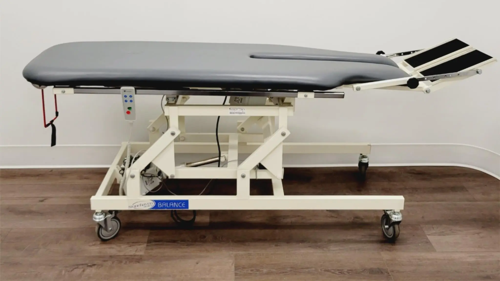 Stonehaven Medical BAL3050 Tilt Table 500Lb Capacity Pewter Gray w/ Hand - Image 2