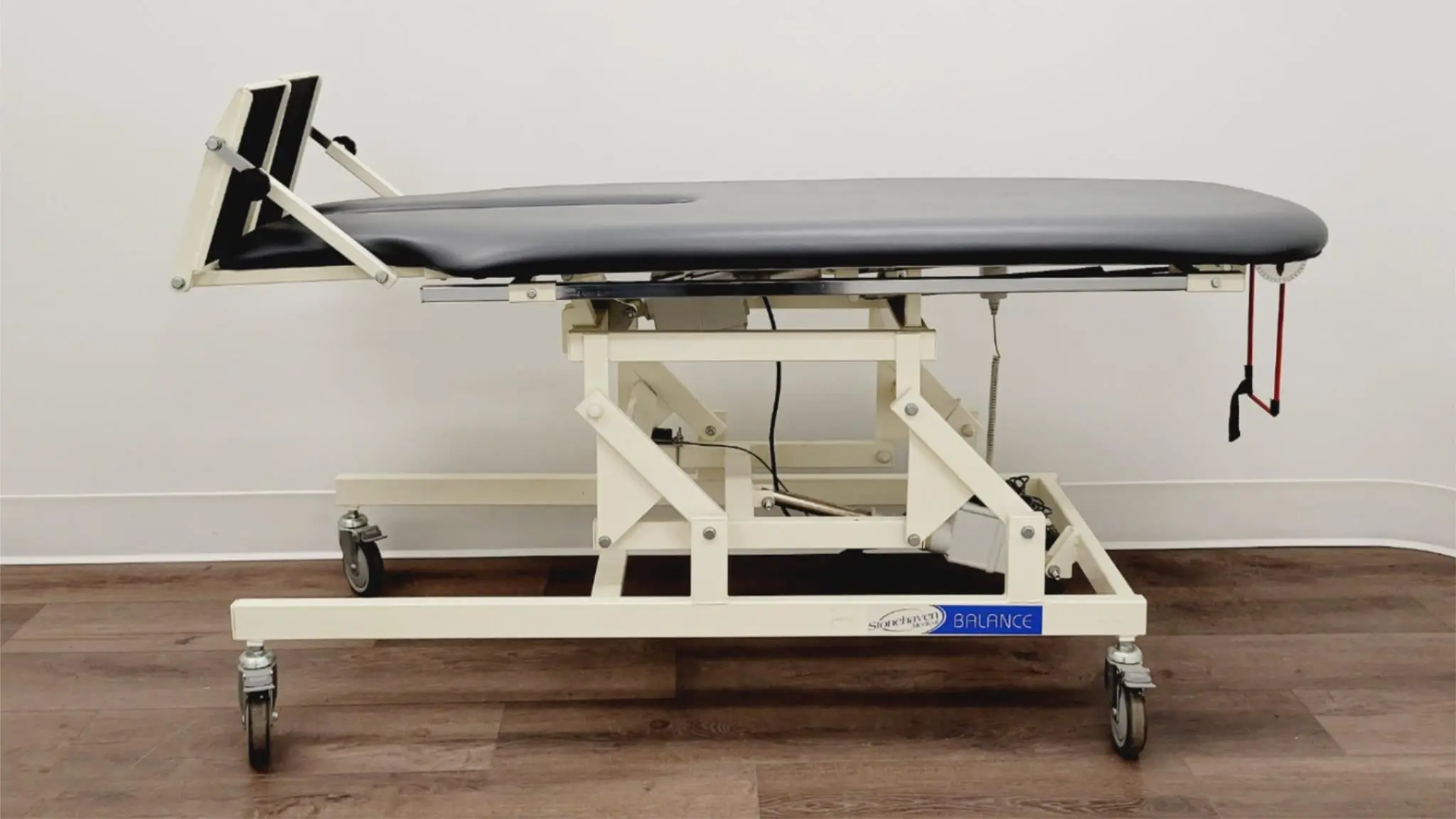 Stonehaven Medical BAL3050 Tilt Table 500Lb Capacity Pewter Gray w/ Hand - Image 3
