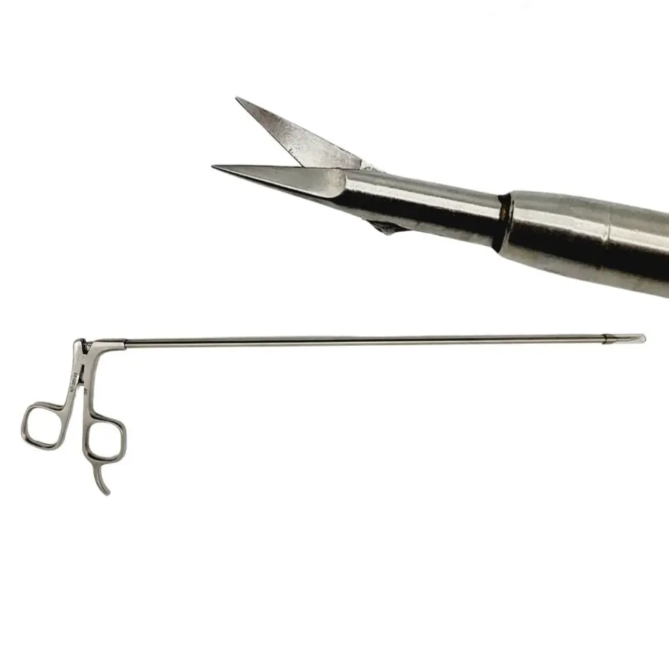Storz Clickline N7-301-05 Micro Scissors Laparoscopy 5mm 14-1/4"