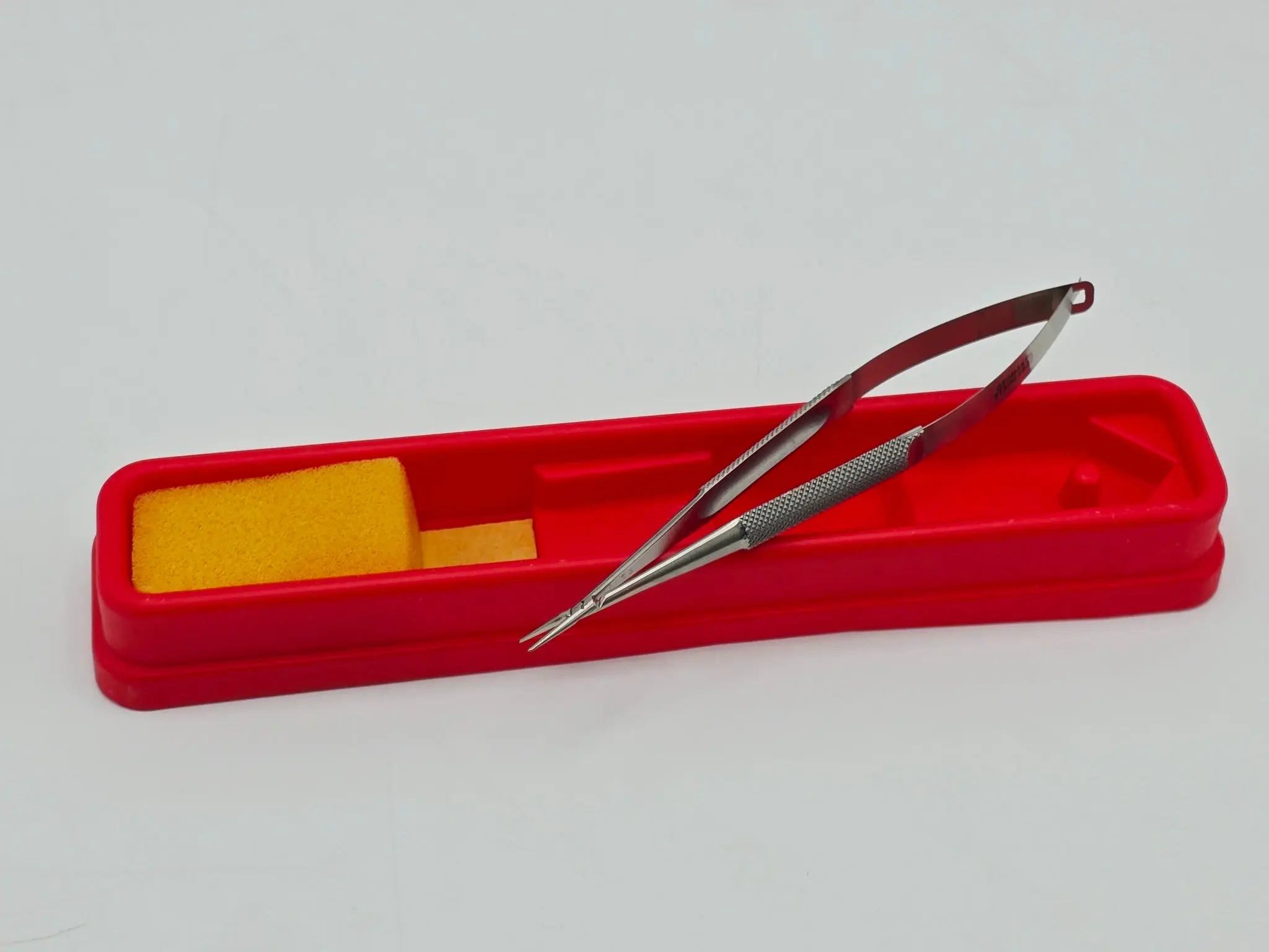 Straight 5in Needle Holder Instrument w/ Case 7x1.5in - Image 4