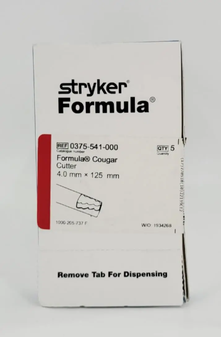 Stryker 0375-541-000 Formula Cougar Cutter 4.0mm x 125mm Box of 5 - Image 4