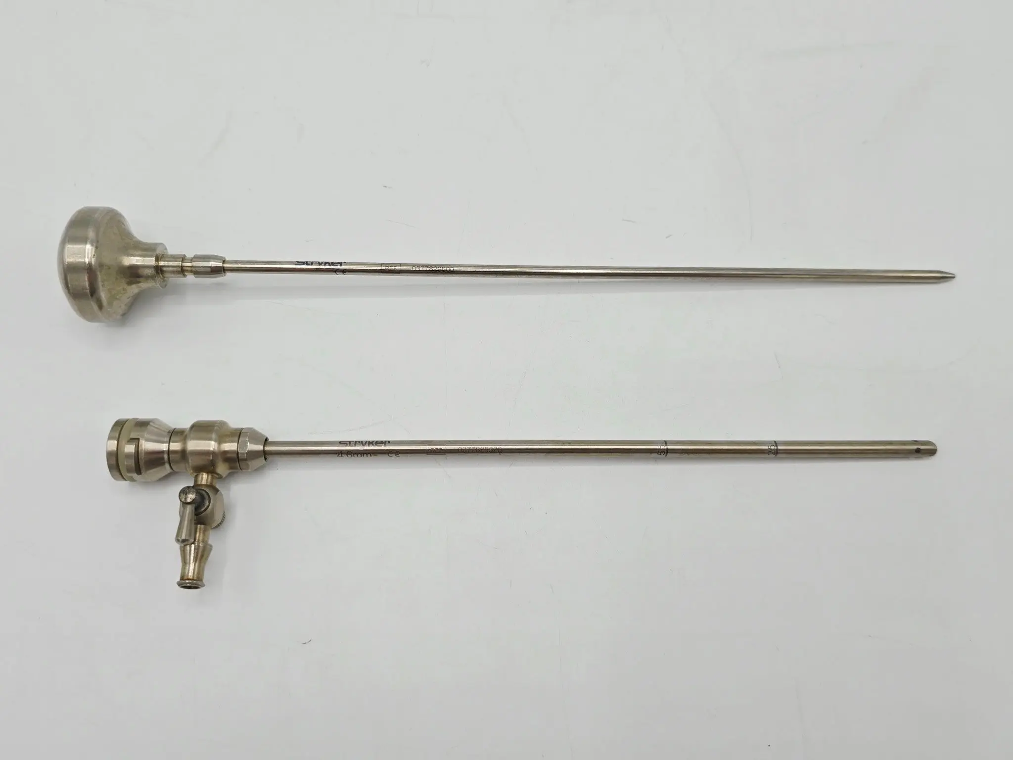 Stryker 0377-829-520 4.6mm Cannula 1 Rotating Stopcock w/ 0377-829-500 Obturator - Image 3