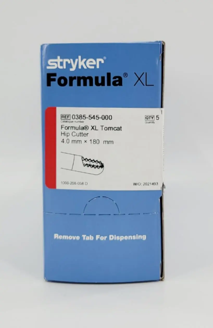 Stryker 0385-545-000 Formula XL Tomcat Hip Cutter 4.0mm x 180mm Box of 5 - Image 3
