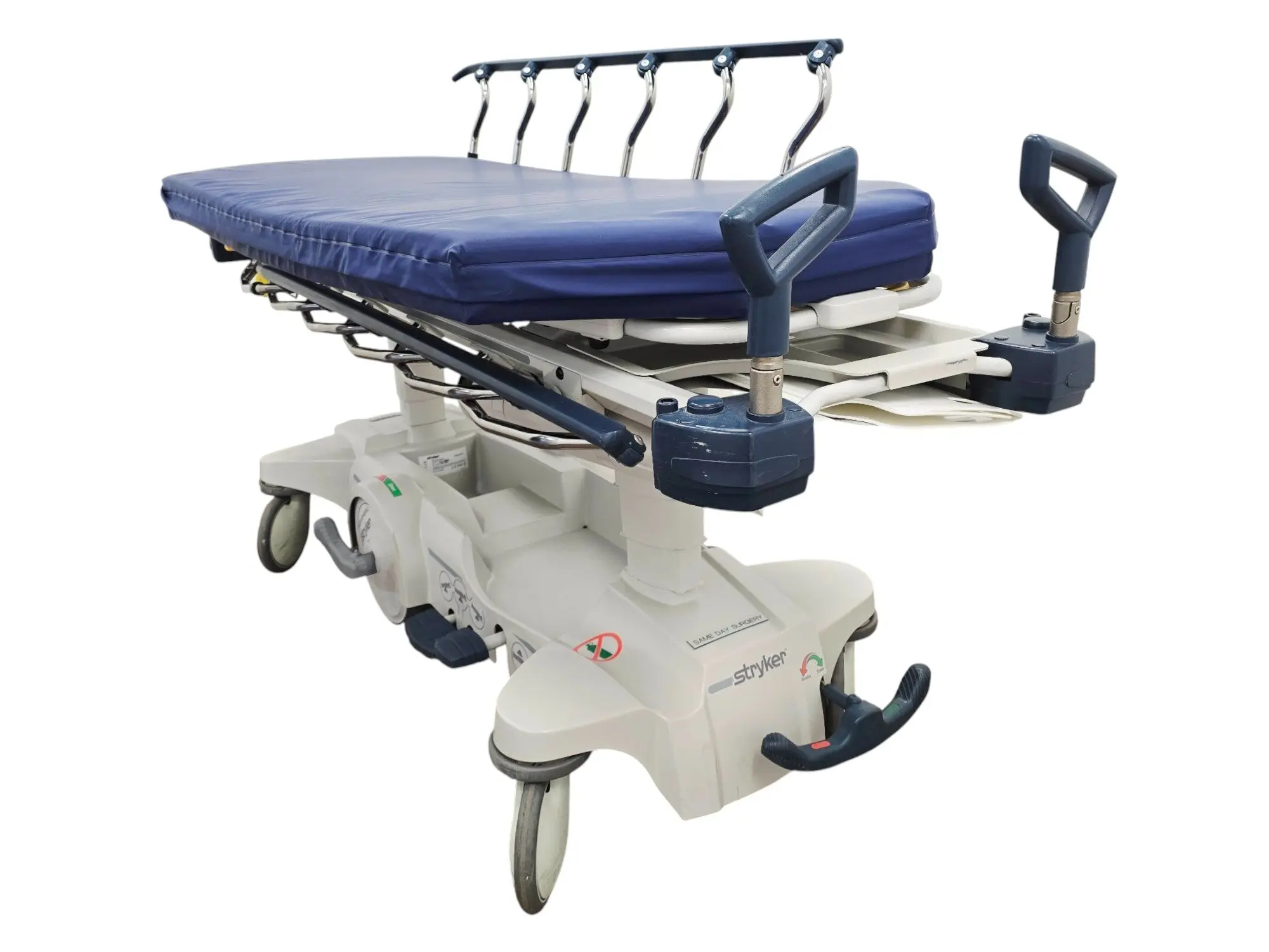Stryker 1015 Big Wheel Glideaway Stretcher Hospital Transport Bed 317kg Capacity - Image 3