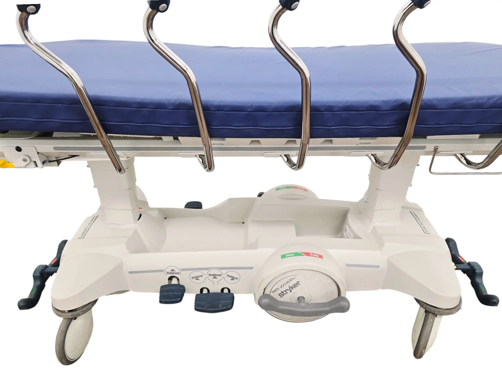 Stryker 1015 Big Wheel Glideaway Stretcher Hospital Transport Bed 317kg Capacity - Image 7