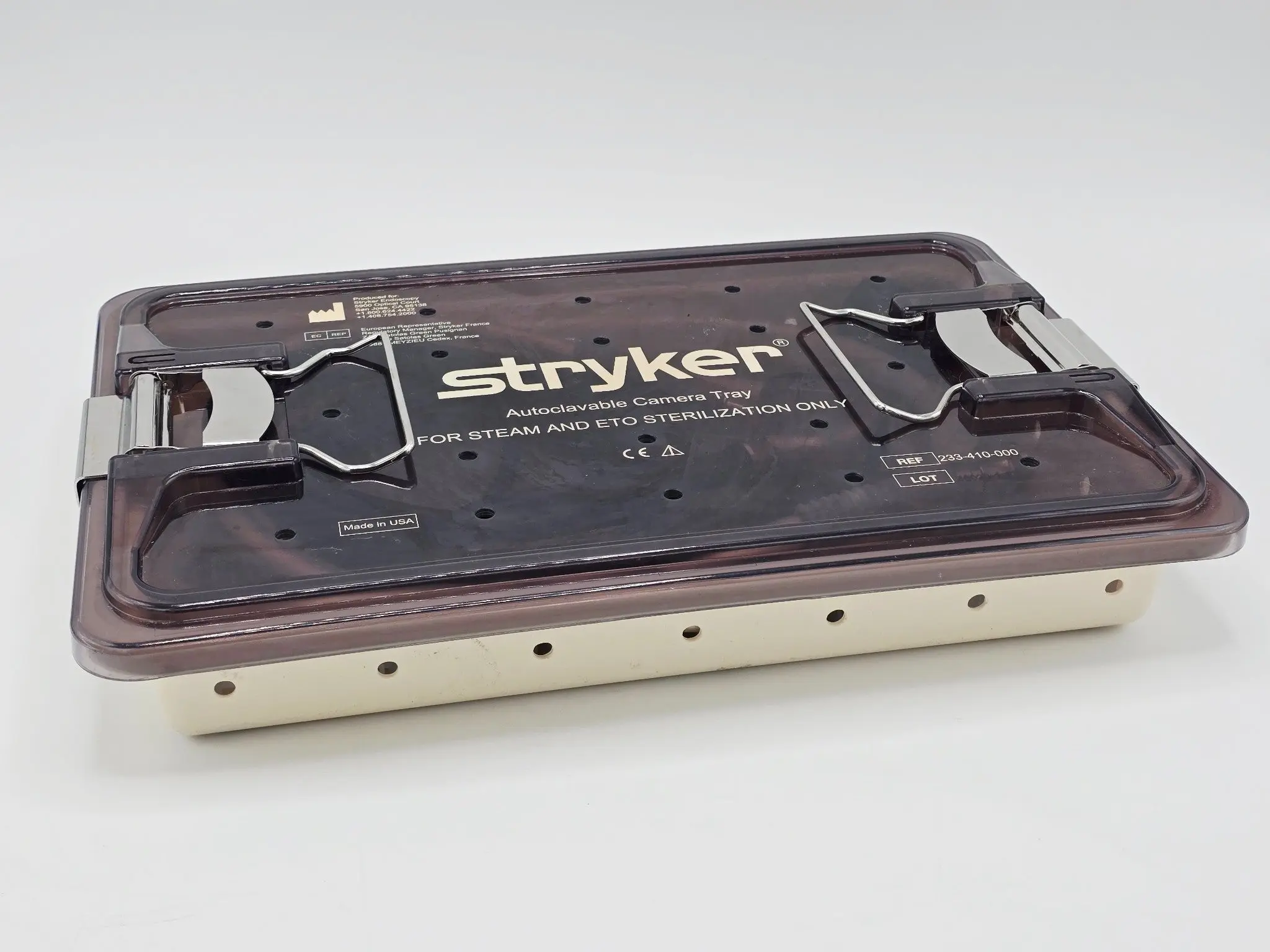 Stryker 1188 HD Camera Head, Coupler, Light Cable, Sterilization Tray - Image 2