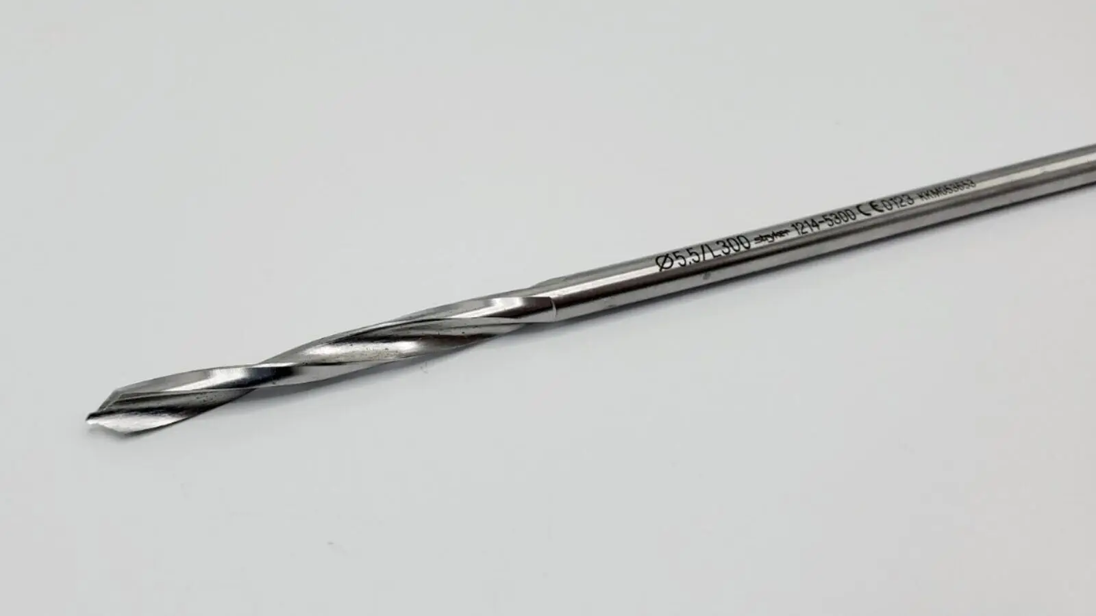 Stryker 1214-5300 Drill Bit 5.5mm x L300 Orthopedic 12" - Image 3