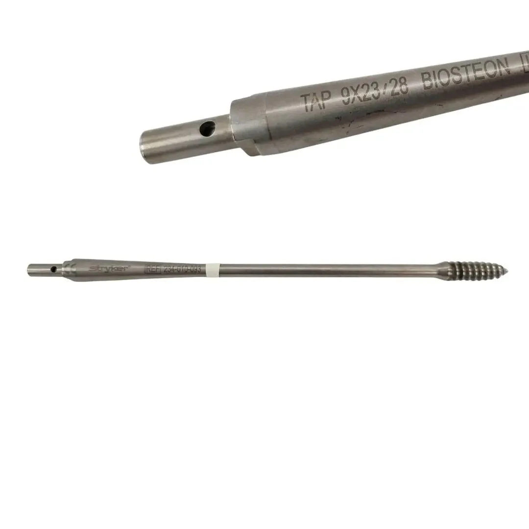 Stryker 234-010-093 9mm Biosteon ACL Screw Tap 9x23/28 Orthopedic 8-1/2"