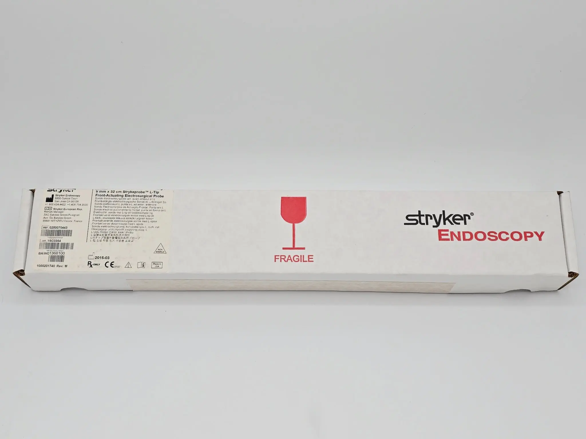 Stryker 250-070-443 Probe L-Tip 5mm with Outer Sheath 15" - Image 2