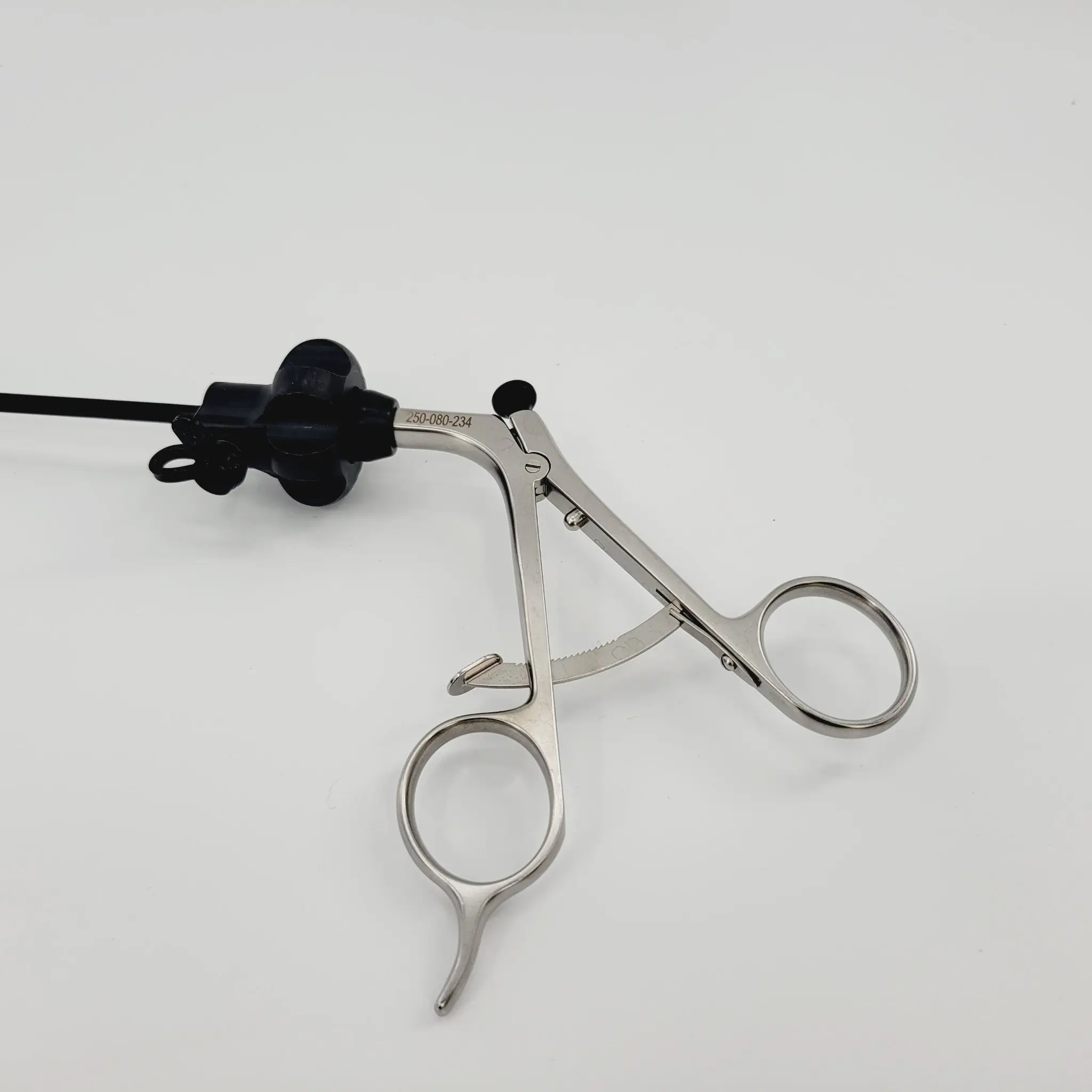 Stryker 250-080-234 Ratchet Handle w/ 250-080-262 Peritoneal Scissor - Image 3