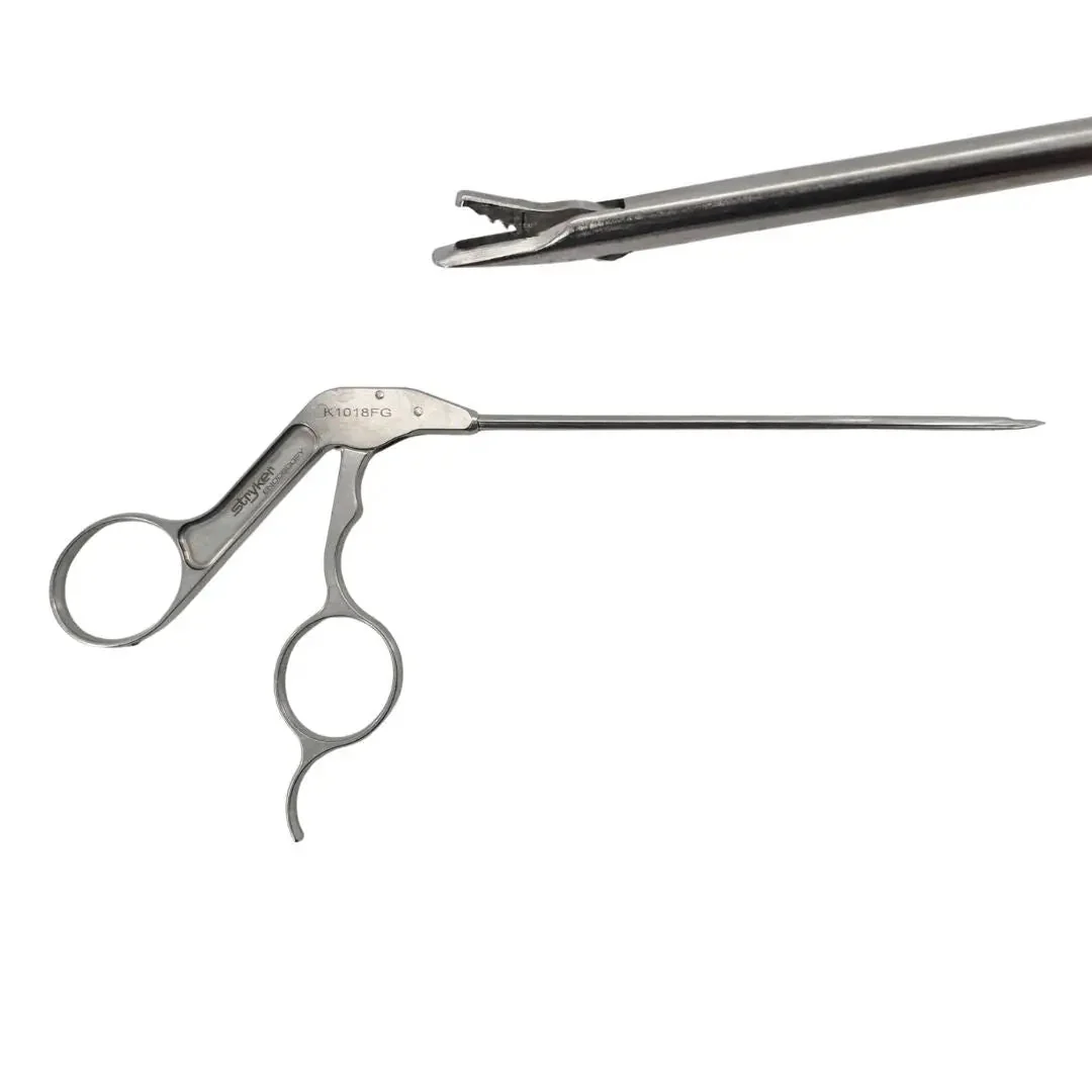 Stryker 300-034-300 Conquest 3.4mm Straight Scoop Jaw Punch 8-1/2"