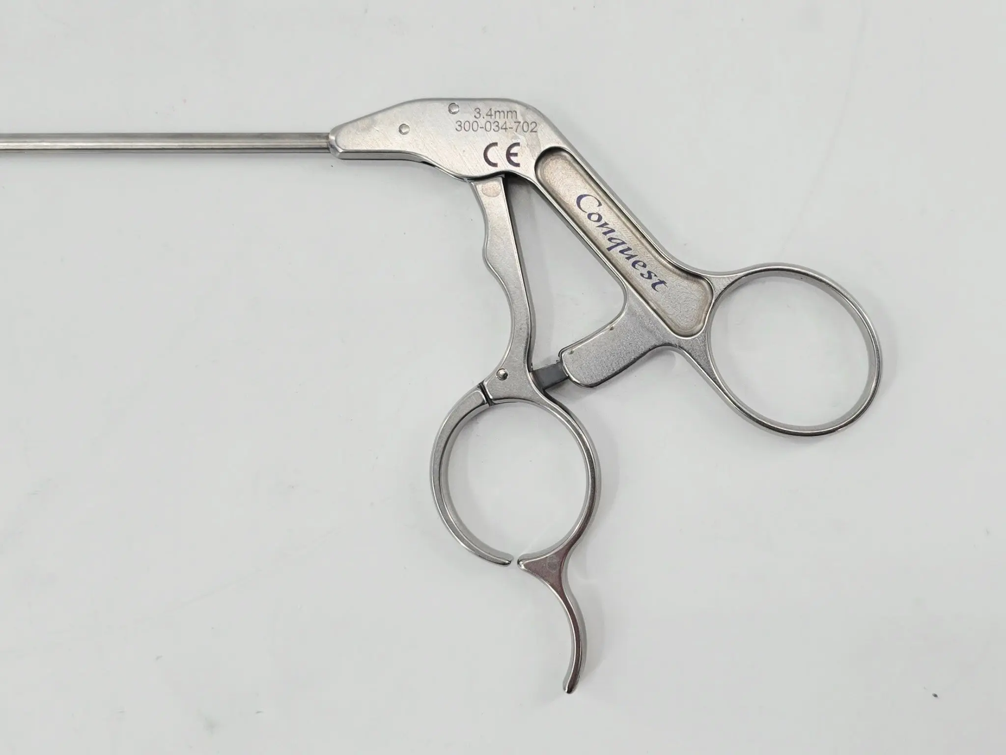 Stryker 300-034-702 Conquest 3.4mm Soft Tissue Grasper Arthroscopy 8-1/2" - Image 3